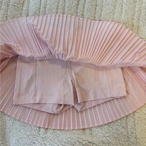 Lululemon “Strawberry Milkshake” Varsity high-rise Pleated Tennis Skirt